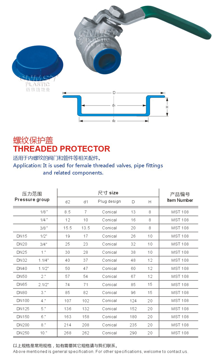 Threaded Protector